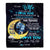 Personalized To My Wife Blanket from Husband I Love You You are My Life Moon Wife Birthday Anniversary Valentines Day Christmas Customized Fleece Throw Blanket | siriusteestore
