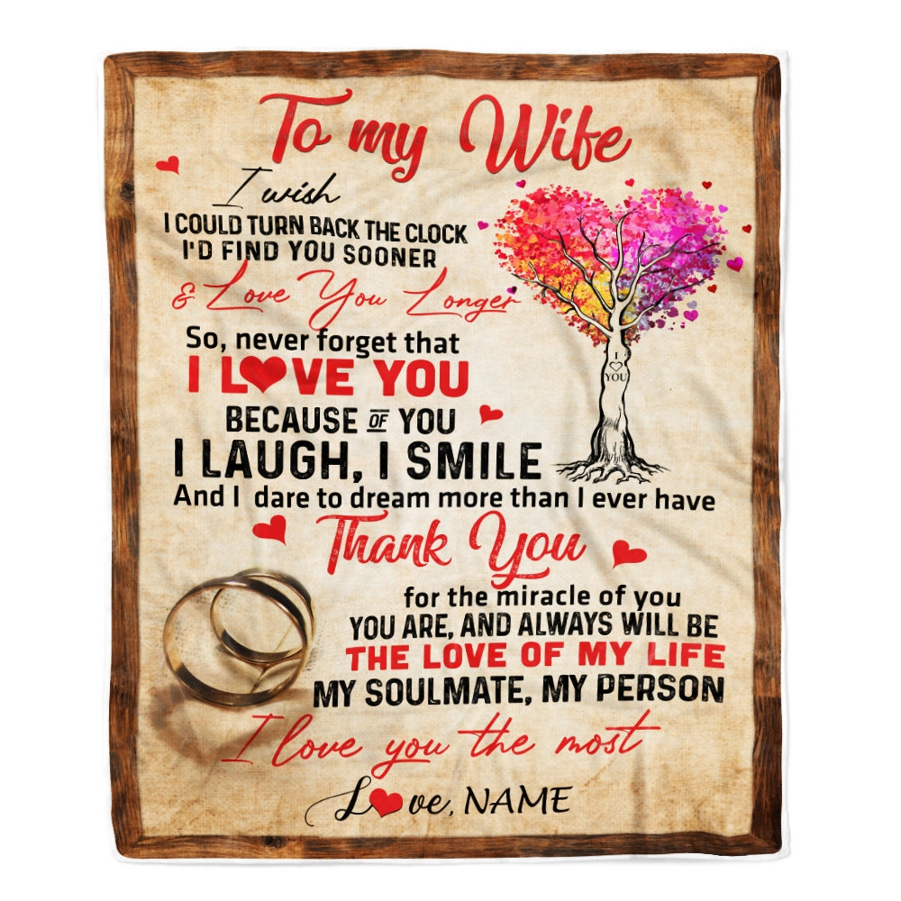 Personalized To My Wife Blankets From Husband Never Forget That I Love You Wife Birthday Wedding Anniversary Christmas Customized Fleece Blanket | siriusteestore