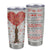 Personalized To My Wife From Husband Stainless Steel Tumbler Cup Tree Never Forget I Love You For Her Girlfriend Boyfriend Birthday Valentines Day Christmas Travel Mug | siriusteestore