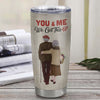 Personalized To My Wife From Husband Stainless Steel Tumbler Cup You And Me We Got This Grandparents Wife Birthday Anniversary Valentines Day Christmas Travel Mug | siriusteestore