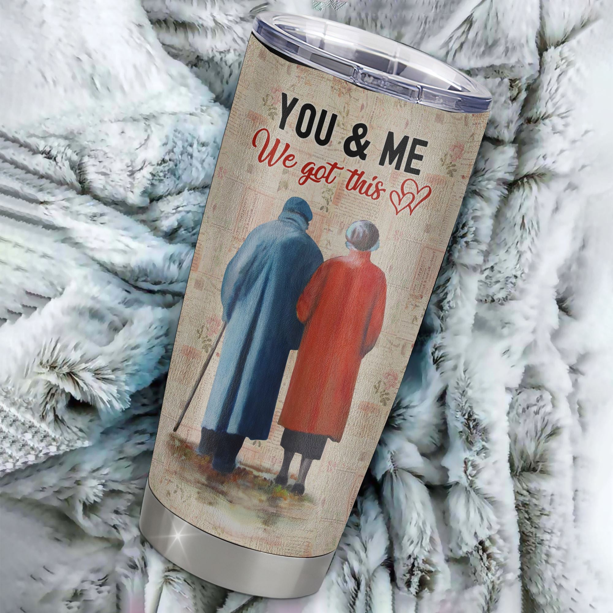 Personalized To My Wife From Husband Stainless Steel Tumbler Cup You And Me We Got This Never Forget I Love You Wife Birthday Wedding Valentines Day Christmas Travel Mug | siriusteestore