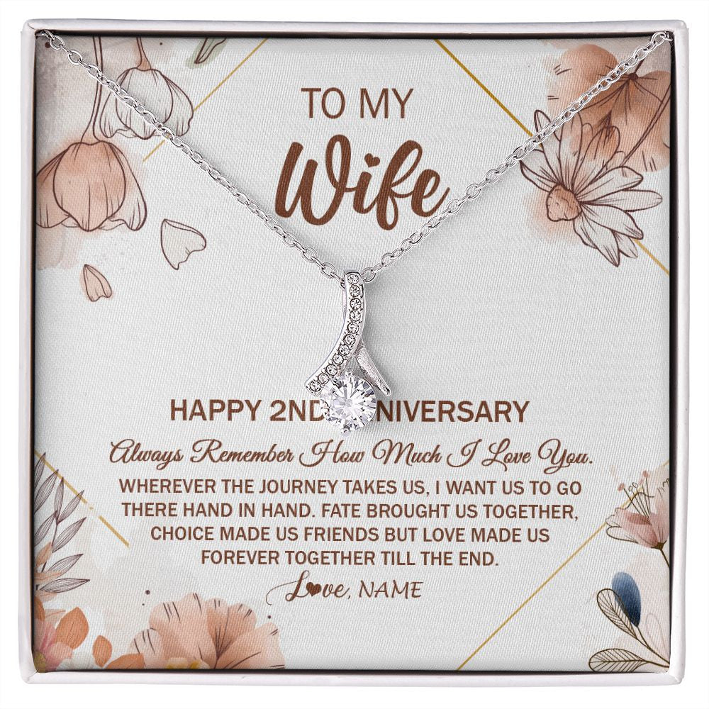 Happy 2nd anniversary wife sales