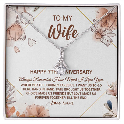 7th Wedding Anniversary Gifts For Him Her - 7th Wedding Anniversary Gift  For Him Her 7 Years Together 7th Year Of Marriage Anniversary Funny Couple  Matching