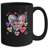 Personalized Yiayia Sweethearts Custom With Grandkids Name Valentines Day Mothers Day Birthday Christmas Mug | siriusteestore