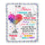 Personalized to My Niece Blanket from Aunt Auntie Uncle I Hugged This Soft Blanket Niece Birthday Thanksgiving Christmas Customized Fleece Blanket | siriusteestore