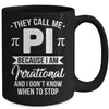 Pi Day They Call Me Pi Symbol Pi Day Cute Funny Mug | siriusteestore