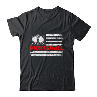 Pickleball American Flag Patriot Pickleball Paddles Shirt & Hoodie | siriusteestore