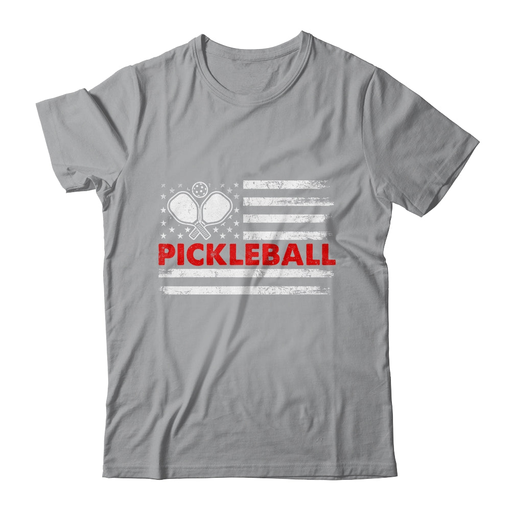 Pickleball American Flag Patriot Pickleball Paddles Shirt & Hoodie | siriusteestore