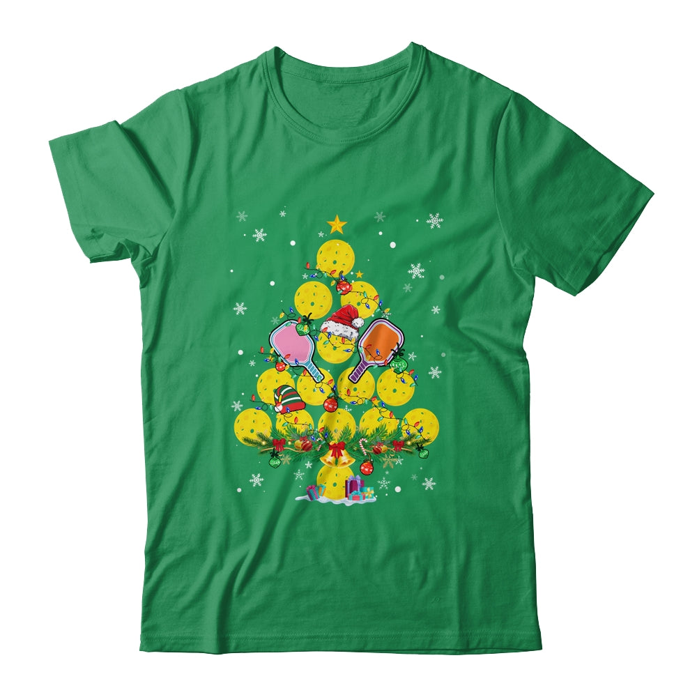 Pickleball Christmas Tree Santa Pickleball X Mas Lights Shirt & Sweatshirt | siriusteestore