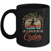 Pickleball Dad Like A Regular Dad Cooler Vintage Fathers Day Mug | siriusteestore