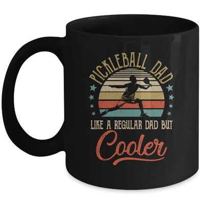 Pickleball Dad Like A Regular Dad Cooler Vintage Fathers Day Mug | siriusteestore