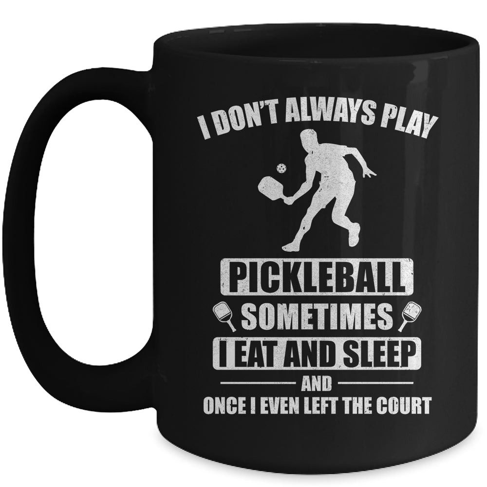 Pickleball For Men Women Funny Pickleball Paddle Mug | siriusteestore