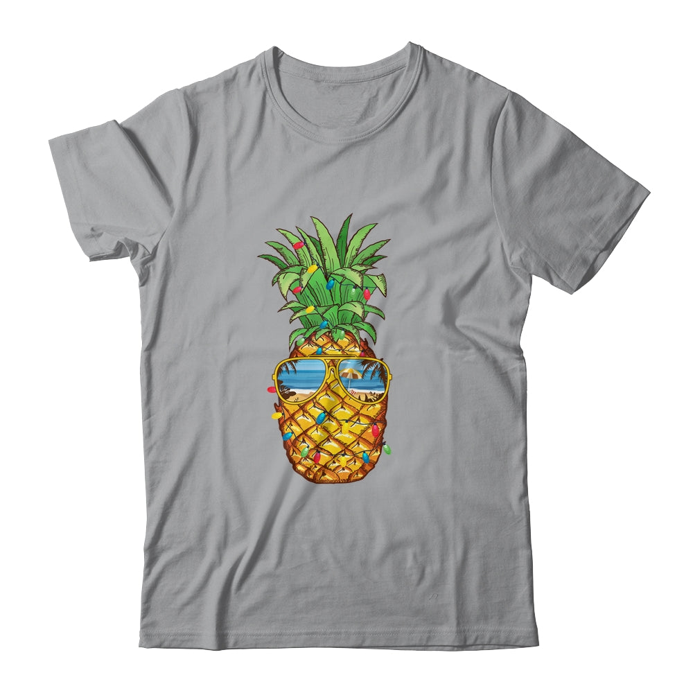 Pineapple Christmas In July Tree Lights Sunglasses Men Women Shirt & Tank Top | siriusteestore