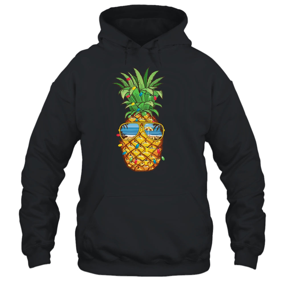 Pineapple Christmas In July Tree Lights Sunglasses Men Women Shirt & Tank Top | siriusteestore
