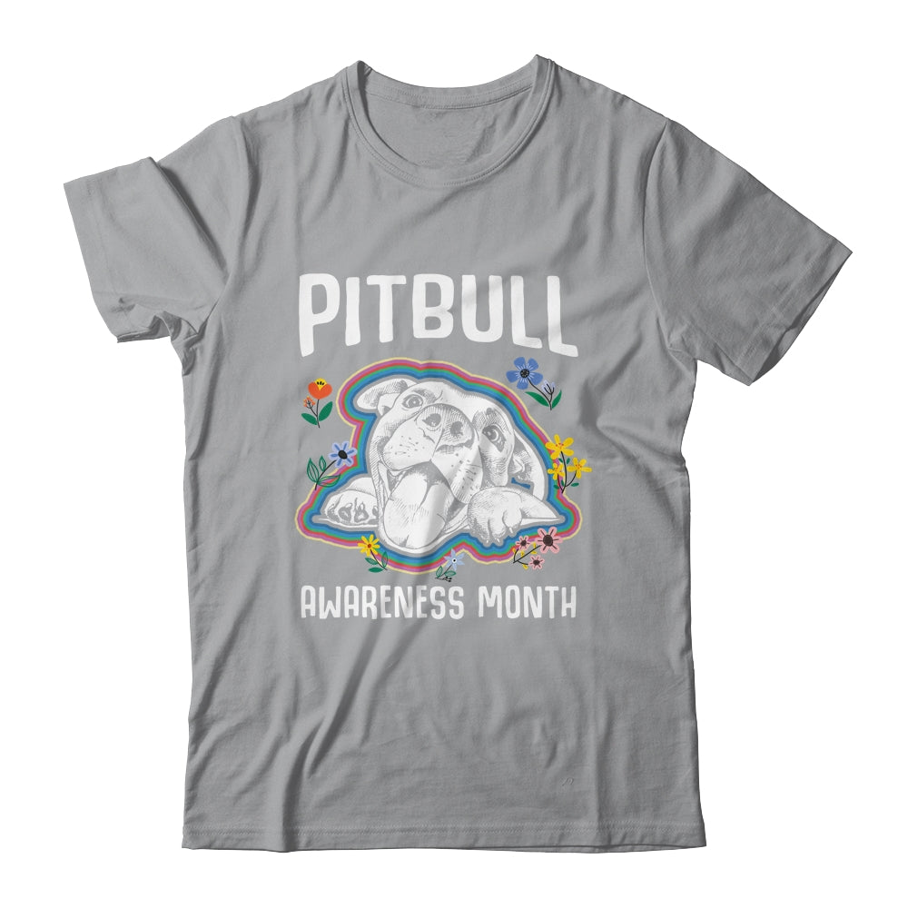 Pitbull Awareness Month Pitbull Love Shirt & Hoodie | siriusteestore