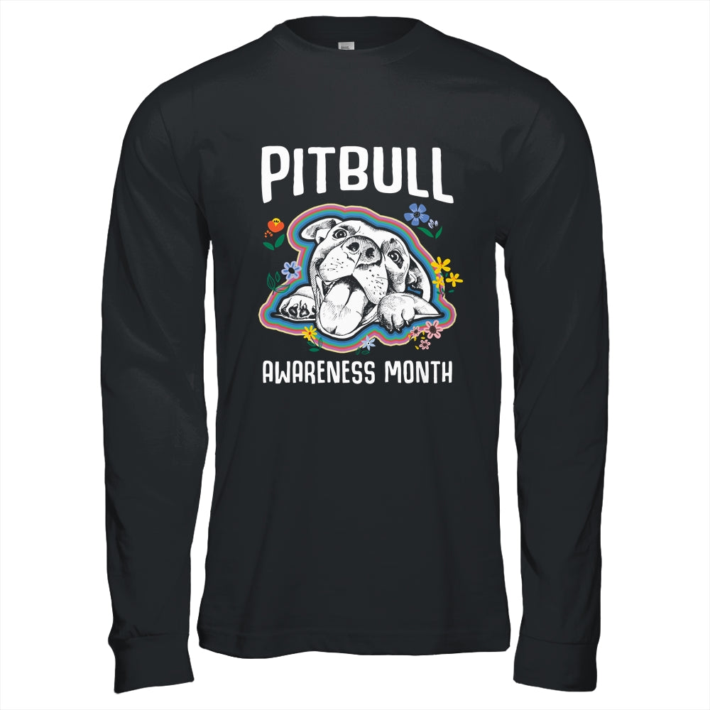 Pitbull Awareness Month Pitbull Love Shirt & Hoodie | siriusteestore