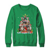 Pitbull Christmas Tree Pajama Xmas Shirt & Sweatshirt | siriusteestore
