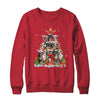 Pitbull Christmas Tree Pajama Xmas Shirt & Sweatshirt | siriusteestore