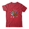 Pitbull Dog American USA Flag 4th of July Men women Lover Shirt & Tank Top | siriusteestore
