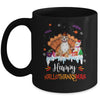 Pitbull HalloThanksMas Halloween Thanksgiving Christmas Mug | siriusteestore