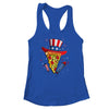 Pizza US Flag Hat Firecracker 4th Of July Food Patriotic Shirt & Tank Top | siriusteestore