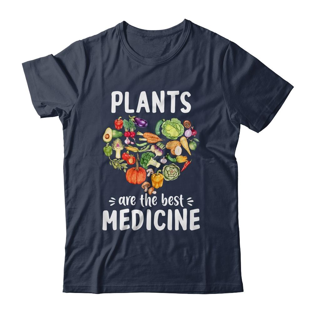 Plants Are Best Medicine Vegan Whole Food Plant Based T-Shirt & Tank Top | Siriustee.com.com