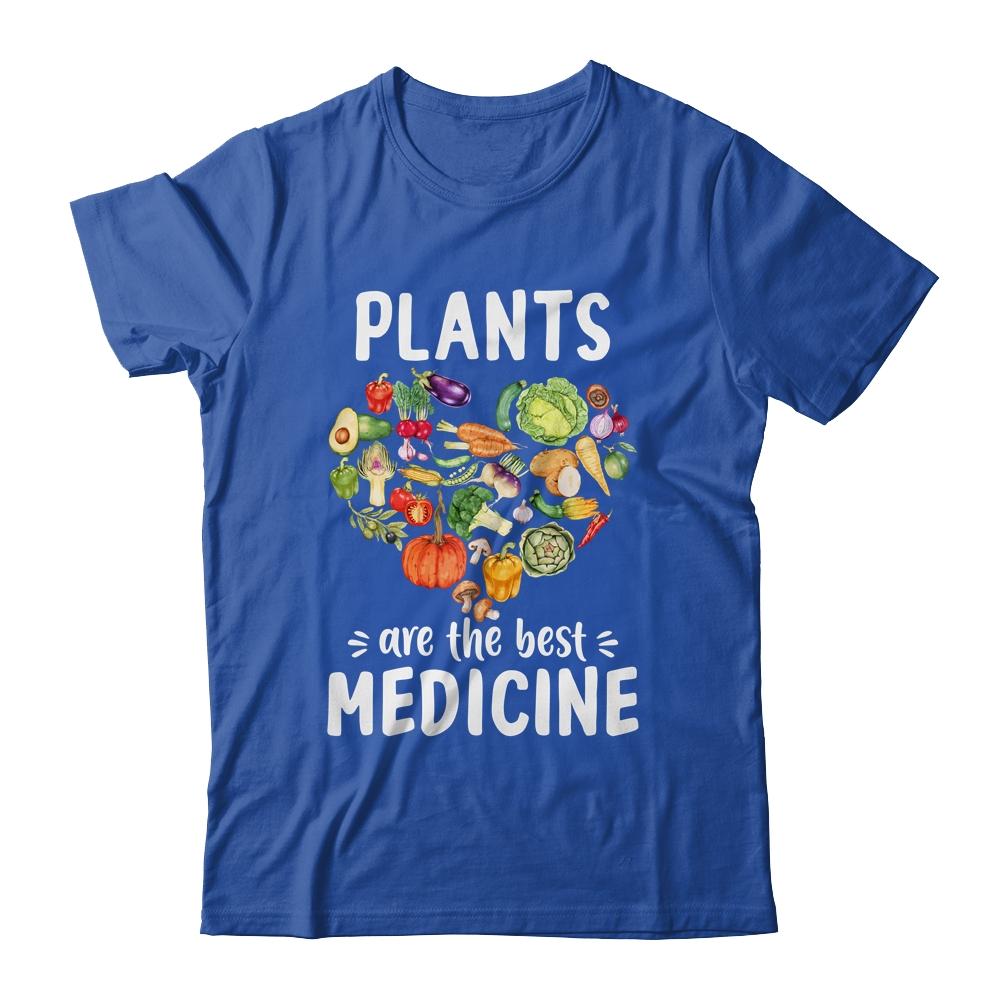 Plants Are Best Medicine Vegan Whole Food Plant Based T-Shirt & Tank Top | Siriustee.com.com