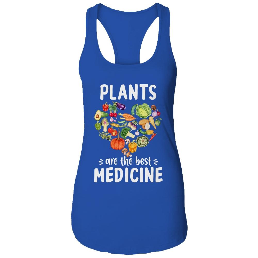 Plants Are Best Medicine Vegan Whole Food Plant Based T-Shirt & Tank Top | Siriustee.com.com