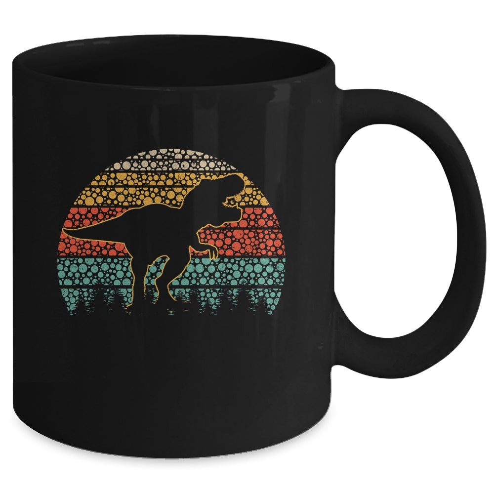 Polka Dot T Rex Dinosaur International Dot Day Boys Mug | siriusteestore