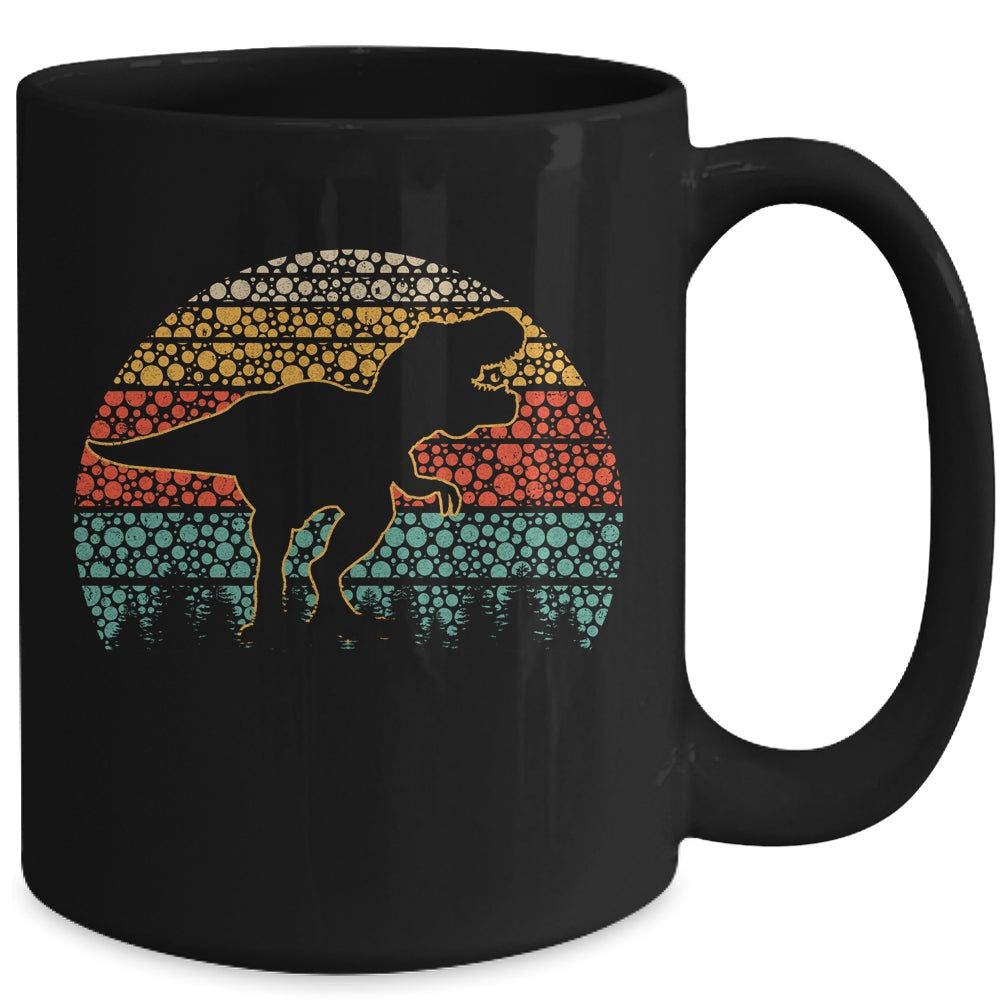 Polka Dot T Rex Dinosaur International Dot Day Boys Mug | siriusteestore
