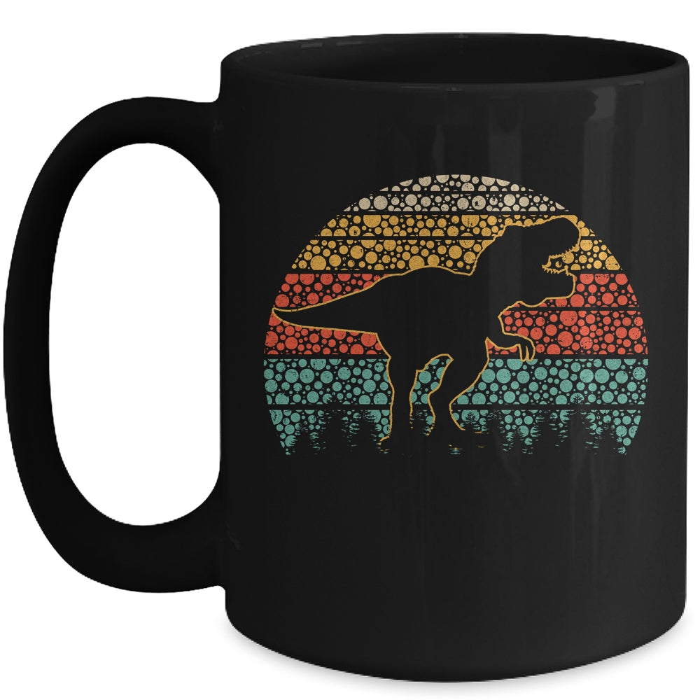 Polka Dot T Rex Dinosaur International Dot Day Boys Mug | siriusteestore