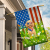 Poodle American USA Flag 4th of July Dog Lover On Independence Day | siriusteestore