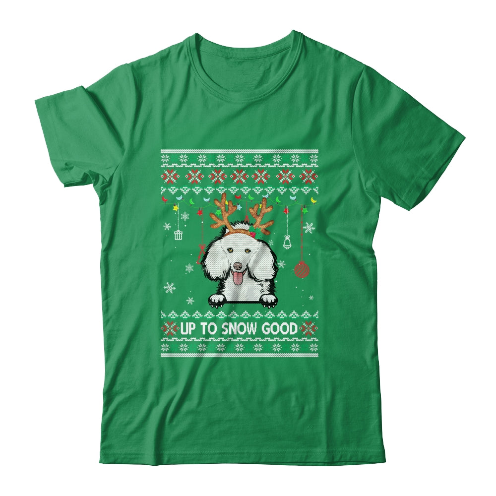 Poodle Dog Reindeer Ugly Christmas Xmas Shirt & Sweatshirt | siriusteestore