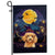 Poodle Witch Halloween Flag Castle Background For Dog Lover Home | siriusteestore