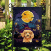 Poodle Witch Halloween Flag Castle Background For Dog Lover Home | siriusteestore