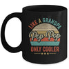 Pop Pop Like A Grandpa Only Cooler Vintage Dad Fathers Day Mug | siriusteestore