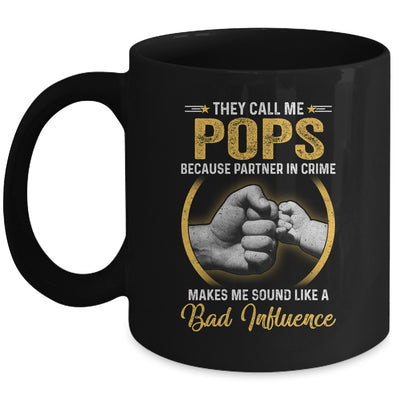 Pops For Men Funny Fathers Day They Call Me Pops Mug | siriusteestore