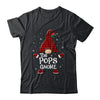 Pops Gnome Buffalo Plaid Matching Christmas Pajama Gift Shirt & Sweatshirt | siriusteestore