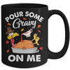 Pour Some Gravy On Me Turkey Lover Couple Thanksgiving Day Mug | siriusteestore