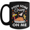 Pour Some Gravy On Me Turkey Lover Couple Thanksgiving Day Mug | siriusteestore