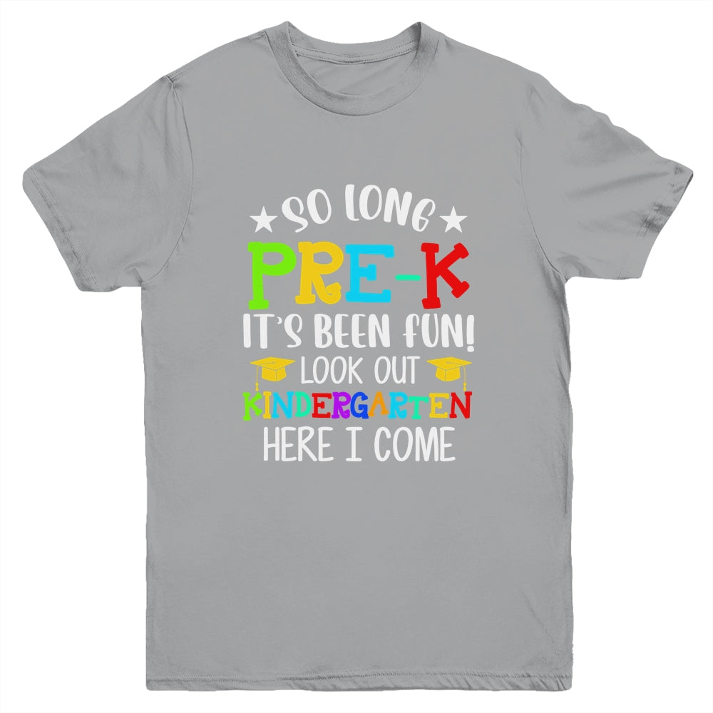 Pre-K Graduation Kindergarten Here I Come Class of 2022 Youth Shirt | siriusteestore