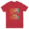 Pregnancy Announcement Brother Level Unlocked Soon To Be Brother Youth Shirt | siriusteestore