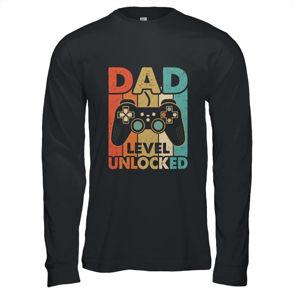 Pregnancy Announcement Dad Level Unlocked Soon To Be Father Shirt & Hoodie | siriusteestore