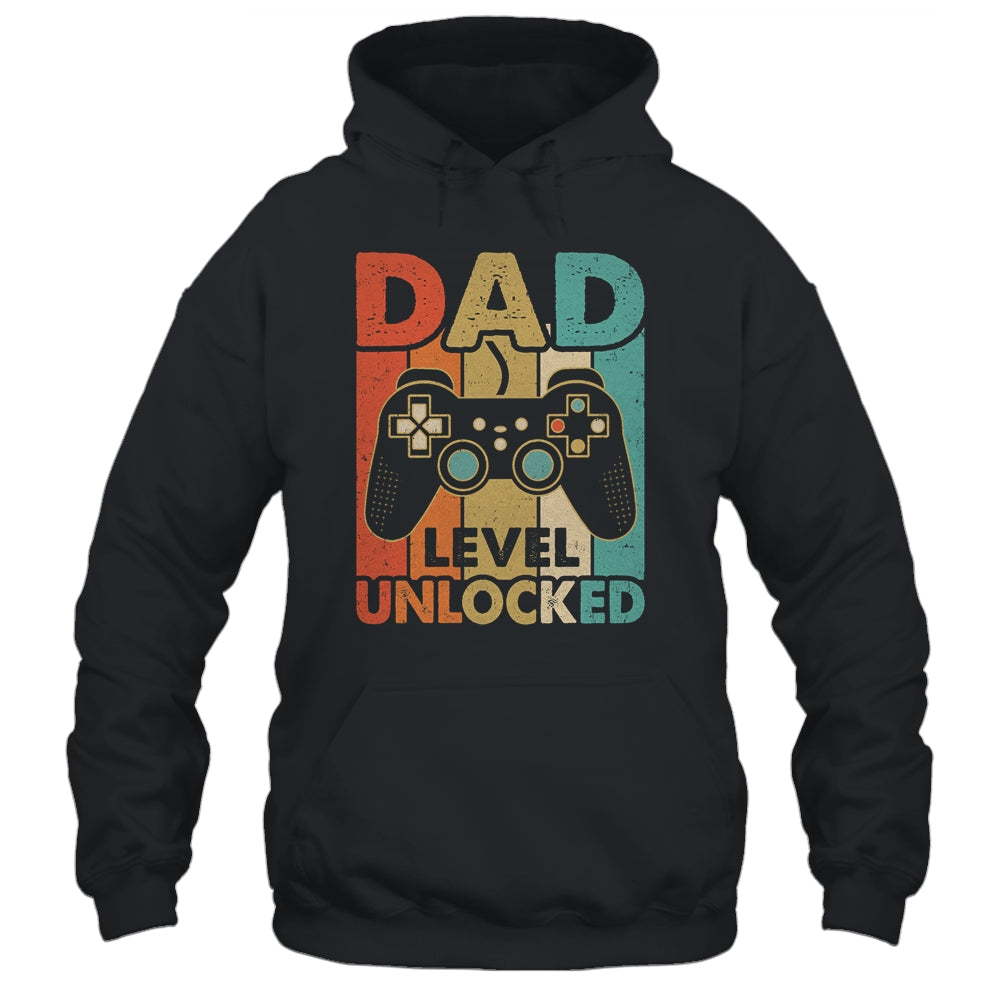Pregnancy Announcement Dad Level Unlocked Soon To Be Father Shirt & Hoodie | siriusteestore