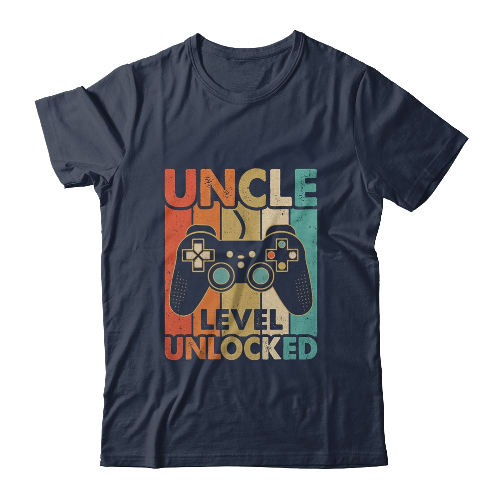 Pregnancy Announcement Uncle Level Unlocked Soon To Be Uncle Shirt & Hoodie | siriusteestore