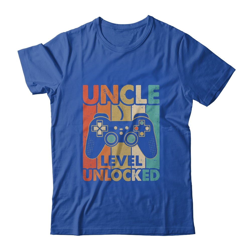 Pregnancy Announcement Uncle Level Unlocked Soon To Be Uncle Shirt & Hoodie | siriusteestore