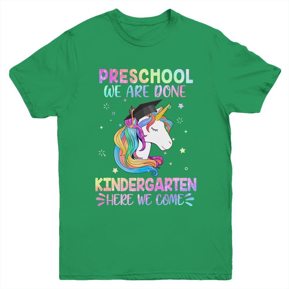 Preschool Graduation Magical Unicorn Gifts Youth Shirt | Siriustee.com