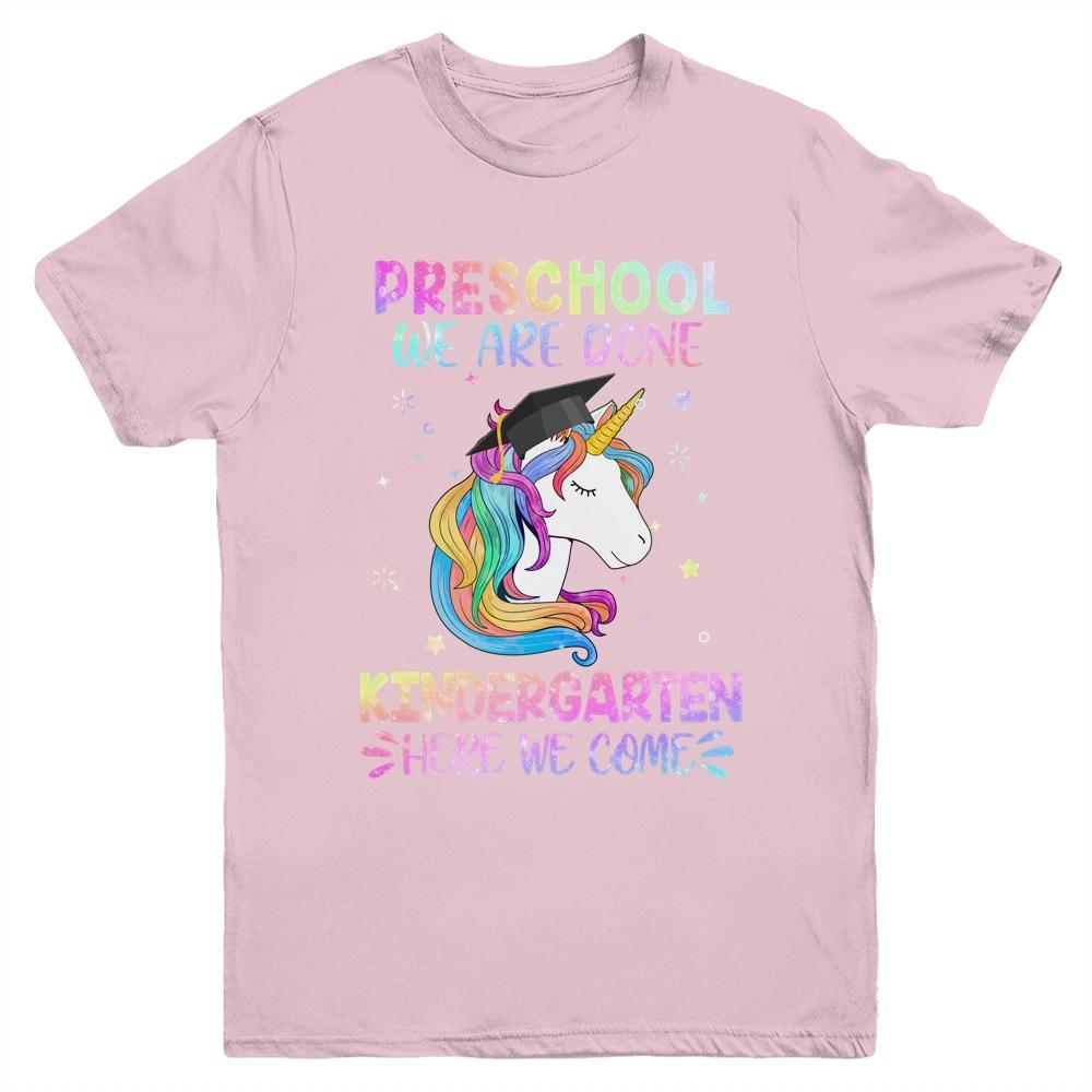 Preschool Graduation Magical Unicorn Gifts Youth Shirt | Siriustee.com