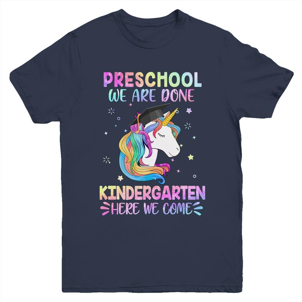 Preschool Graduation Magical Unicorn Gifts Youth Shirt | Siriustee.com