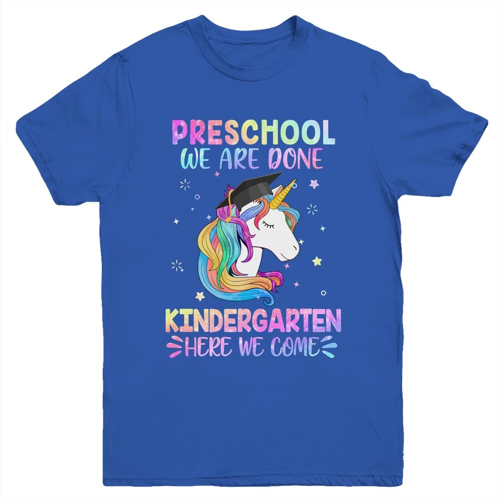 Preschool Graduation Magical Unicorn Gifts Youth Shirt | Siriustee.com